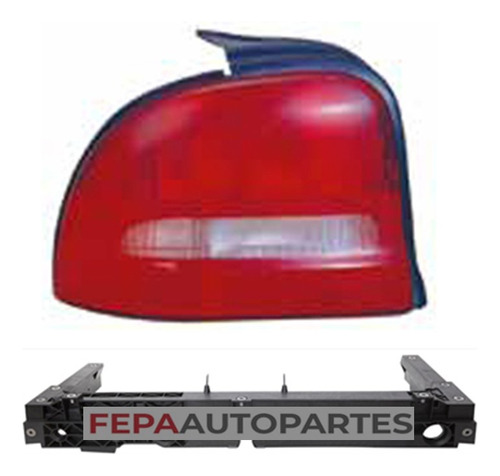 Mica Faro Giro Trasero Chrysler Neon 95 / 99  Rojo