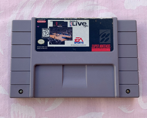 Nba Live 96 Juego Original Para Super Nintendo Snes Ea Sport