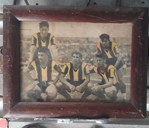 Antiguo Cuadro Delantera De La 3ra De Peñarol Década Del 40