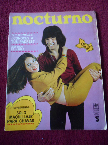 Revista Nocturno Leo Dan Fotonovela Italiana Antigua 70s