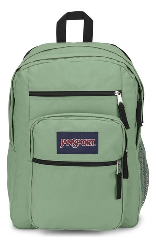 Mochila Jansport Big Student 34 L Portanotebook Urbana Color Loden Frost Diseño De La Tela Liso