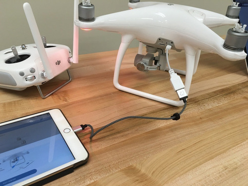 Cable De Datos Dji Otg Micro Usb Phantom 4 Firmware Actualiz