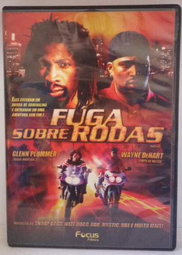 Dvd Fuga Sobre Rodas - Glenn Plummer * Original 