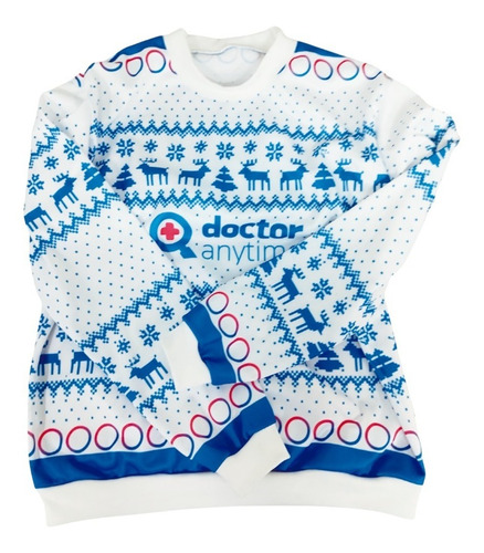 Suéter Navideño Ugly Sweater Navidad Personalizado Tu Logo