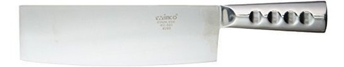 Winco Kc-501 Cleaver Chino Con Mango De Acero Y De 8 Pulgada