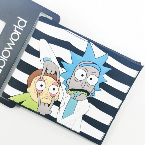 Nueva Cartera De Rick Y Morty Caricatura + Envio Gratis