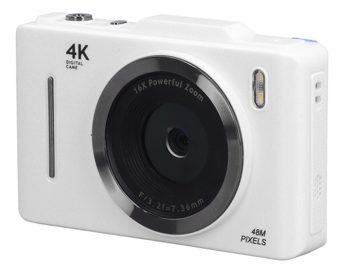 Cámara Digital 4k, 48 Mp, Pantalla Hd De 2.8 Pulgadas, Zoom