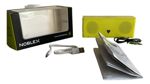 Parlante Portatil Bluetooth Psb 213 Noblex Amarillo (Usado)