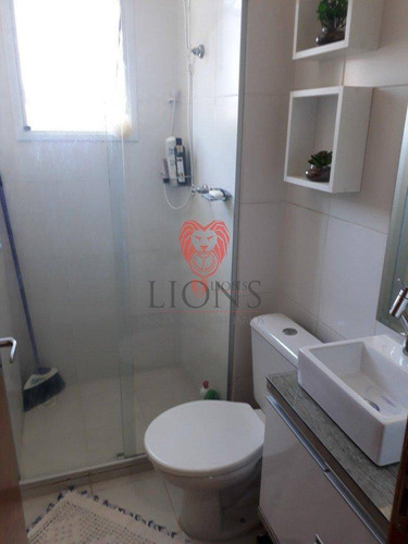 Apartamento Com 2 Dormitórios À Venda, 50 M² Por R$ 159.000,00 - Barnabé - Gravataí/rs - Ap0041