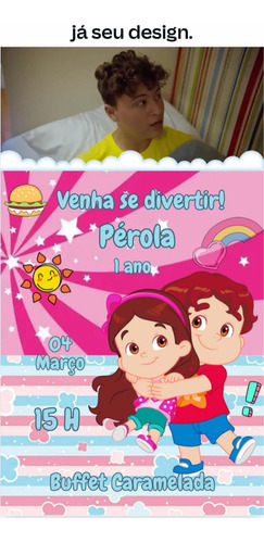 Convite On-line Virtual Com Vídeo Para Enviar Pelo Whatsapp