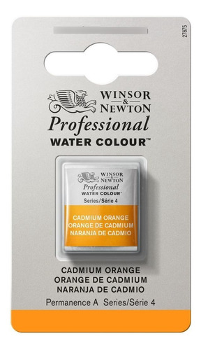 Aquarela Pastilha Profissional Winsor&newton Cadmium Oran 89