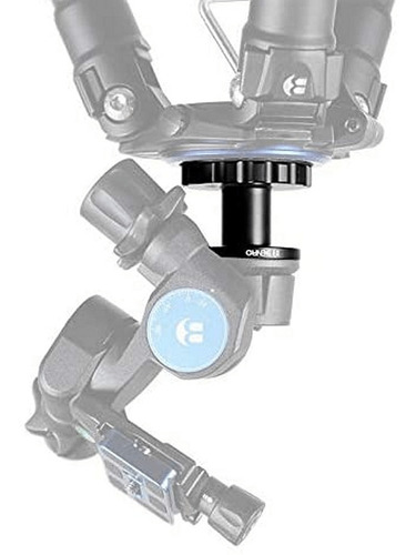 Imagem 8 de 8 de Benro Gdhad1 Adaptador De Cabeça De Tripé Gd3wh Geared 3 Way