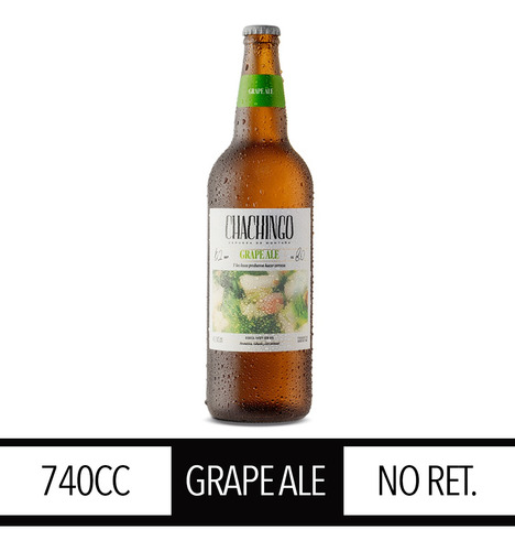 Cerveza Chachingo Grape Ale 740ml