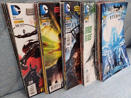 Batman Eterno - Coleção Completa Em 53 Revistas - Seminovas (Usado)