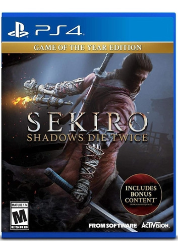 Sekiro: Shadows Die Twice Game Of The Year Ps4 /juego Físico