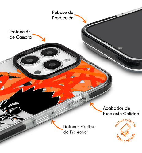 Funda Para iPhone Magsafe Dragon Ball Z Gohan Antigolpes