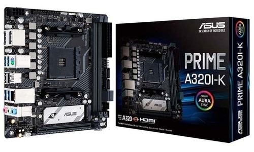 Board - Asus Prime A320i-k Mini Itx - Amd Ryzen