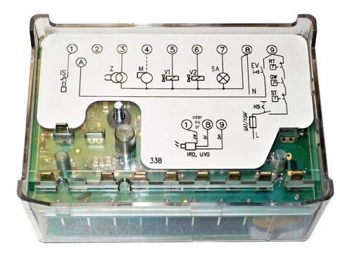 Controlador De Llama Electronico Barrido Satronic Dkg 972 N