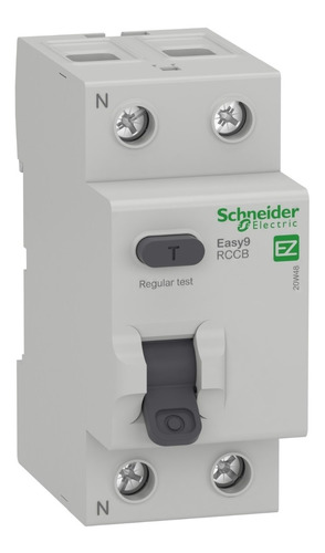 Disyuntor Diferencial Bipolar 40a Schneider Easy9 2x40 Amp.