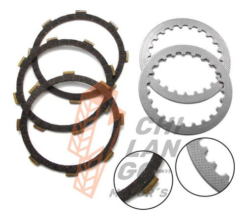 Pastas De Clutch Yamaha G6 G6s G6sb 1970-1971