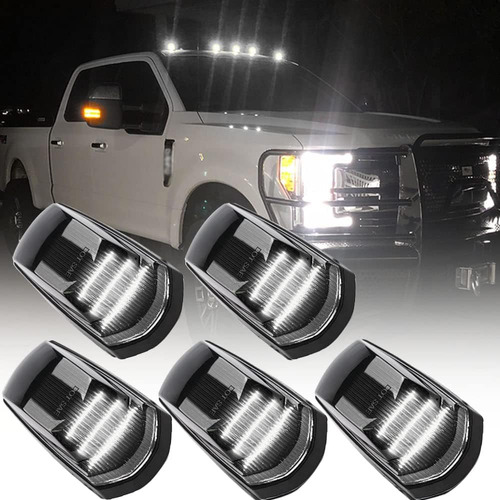 5 Luces Led Blancas F250 Para Techo De Cabina Para Ford F250