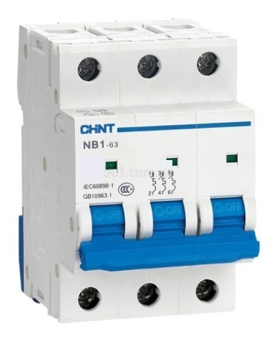 Breaker Termomagnetico Chint 3x25a 09864