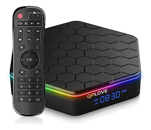 Android Tv Box, 4gb Ram 32gb Rom Qplove Q18 Boxed Tv An...