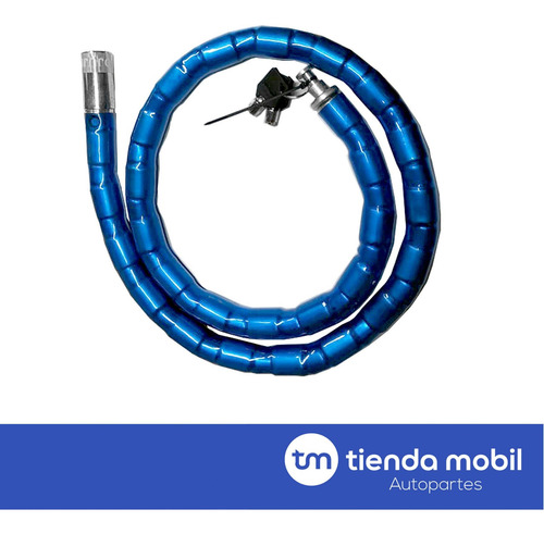 Imagen 5 de 12 de Cadena De Seguridad Con Cerradura Y Llave 1.2 Mts. X 22 Mm.