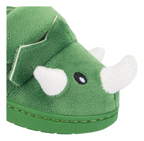Pantufla Pantunfla Dino Schatz Kids Verde Niño Dino