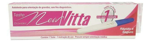 Teste De Gravidez New Vitta Tira 1 Unidade