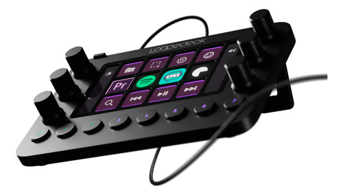 Consola Personalizada Loupedeck Live Para Transmisión En Viv