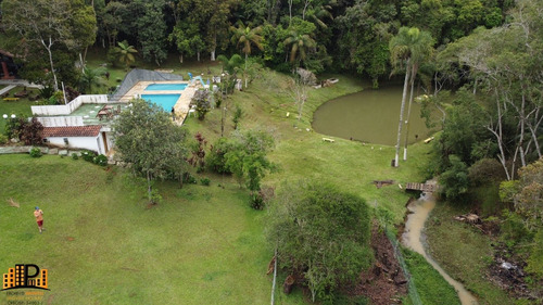 Imagem 13 de 30 de Chácara À Venda 63.000m2 Terreno, Área Construída 600m2 Piscina, Lago, Nascentes - Bairro Cachoeirinha À 4,5km Centro De Juquitiba/sp - Ch07786 - 70238401
