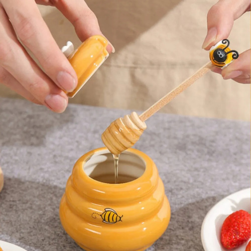Acessório De Recipiente De Armazenamento Honey Jar