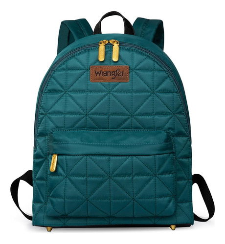 Wrangler - Morral/bolso Para Mujer, Acolchado Verde Azulado