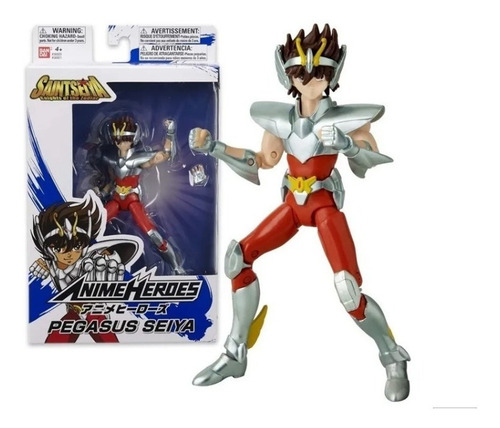 Imagen 6 de 6 de Figura Muñeco Caballero Sagitario Aioros Anime Saint Seiya