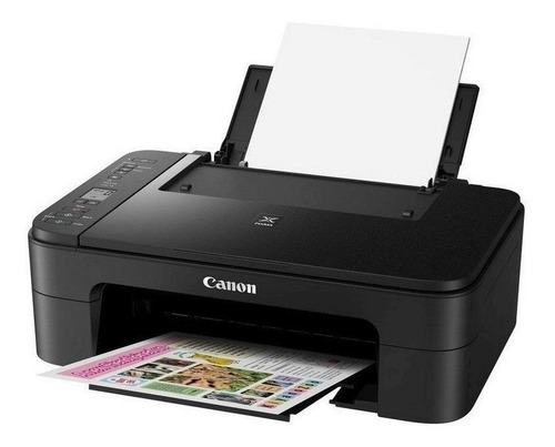 Imagen 4 de 5 de Impresora a color multifunción Canon Pixma TS3110 con wifi negra 100V/240V