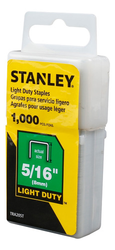 Corchete Grapa Stanley 5/16 Light Duty (tra205t) 1000p     