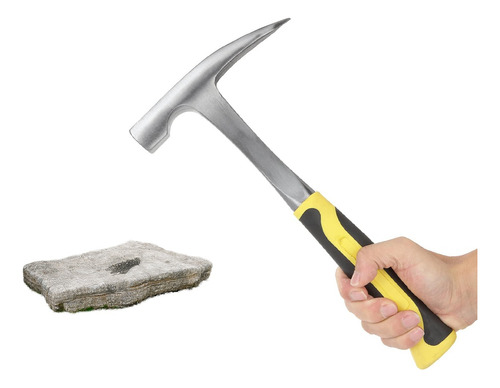 Martillo Recogedor De Rocas Con Mango Antideslizante,30oz