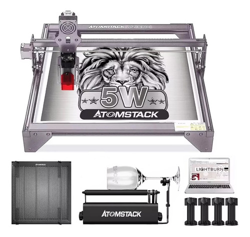 Atomstack A5 Pro 5w Grabador Láser+conjunto De Accesorios