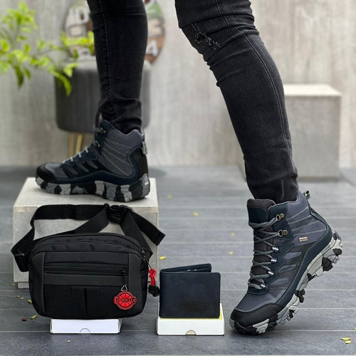 Botas Hombre, Bolso Hombre, Billetera Hombre, Kit, Oferta