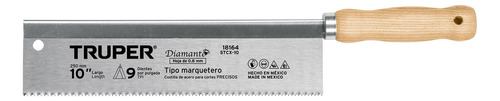 Serrucho Para Marquetería 10'', 9 Dpp, Truper 18164