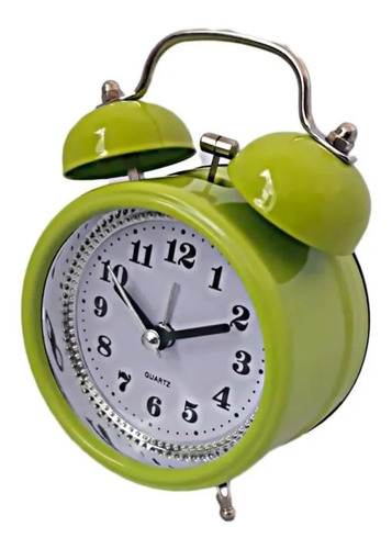 Imagen 1 de 1 de Reloj Grande Despertador Clasico Vintage Doble Campana Reloj