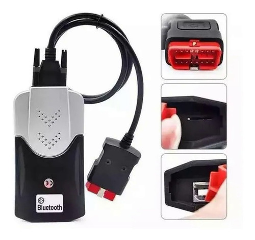 Scanner Automotivo Multimarca Delphi Cdp 2025 Com Ajuste Af