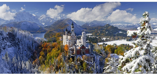 16691 Neuschwanstein Rompecabezas 2000 Piezas Ravensburger