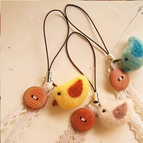 Kit De Costura De Fieltro De Lana Hecho A Mano, 25 Piezas