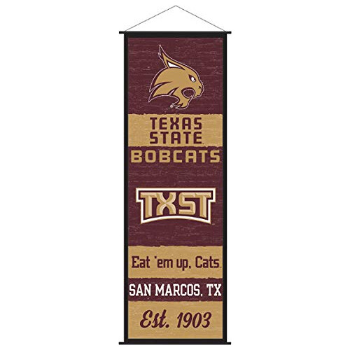 Pancarta Y Letrero De Texas State Bobcats