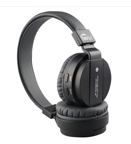 Fone Ouvido Sem Fio Favix B08 Cores Bass Bluetooth Fm Card Cor Preto