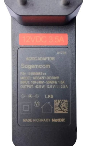 Fonte Para Tv E Monitor Philco Ph24d20dmtr 12v 3,5a Bivolt