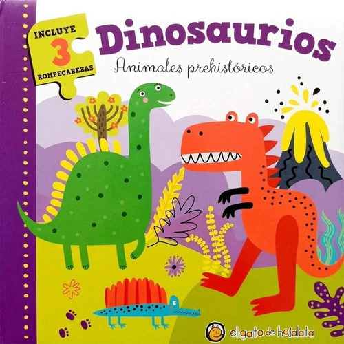 Libro Puzle Animales Para Armar Dinosaurios (envíos)