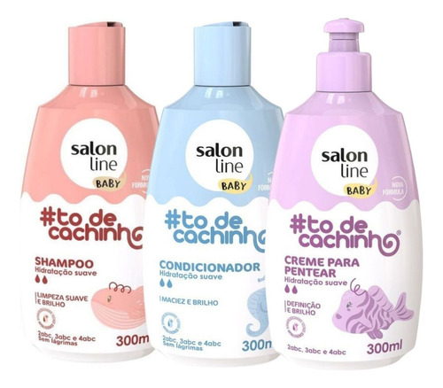 Kit Salon Line Baby | Shampoo + Condicionador (300ml)